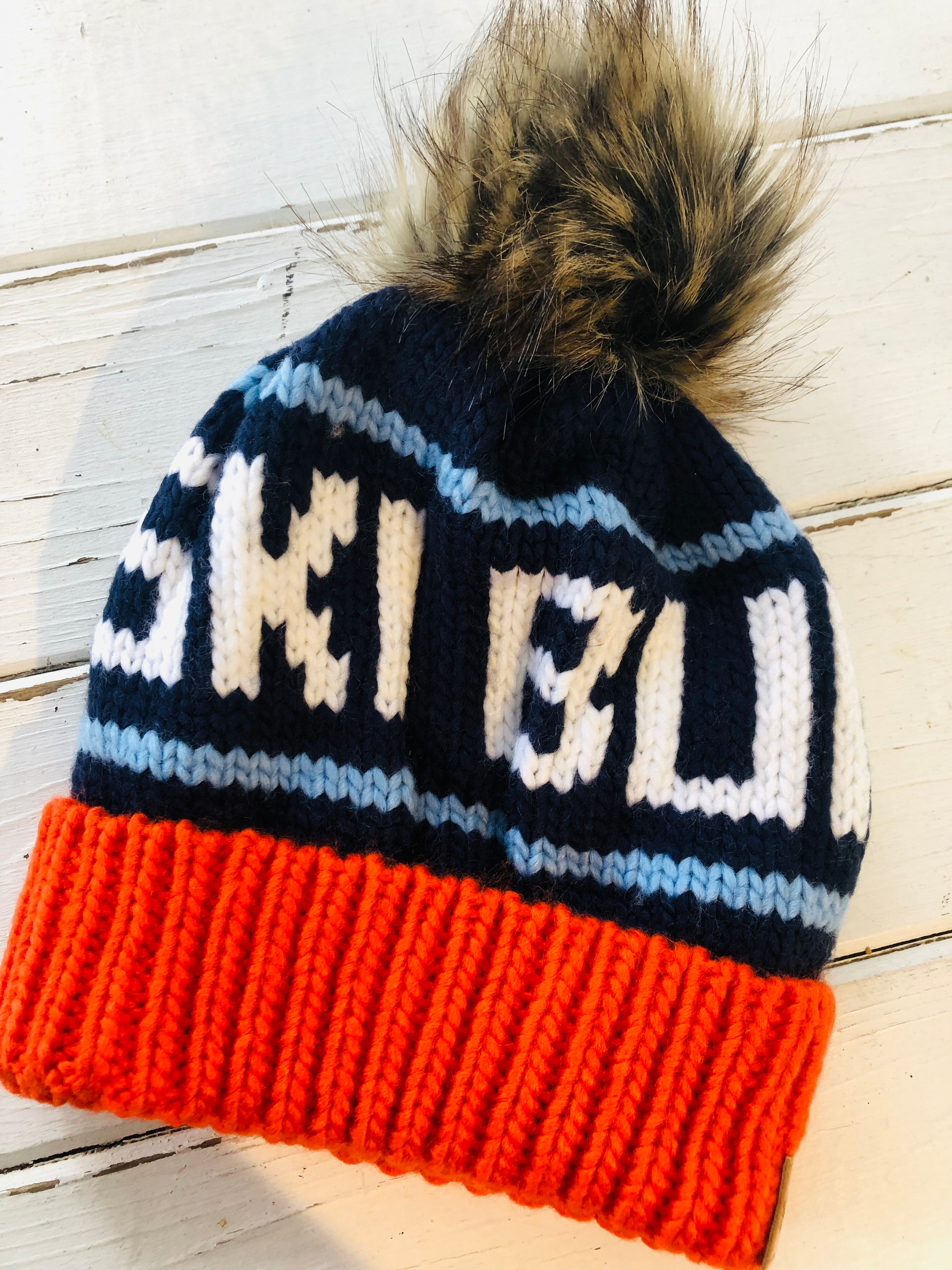 SKI BUM Fleece Knit Hat Toque