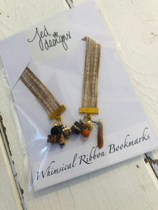 Jed Designs Bookmark- bohemian beads