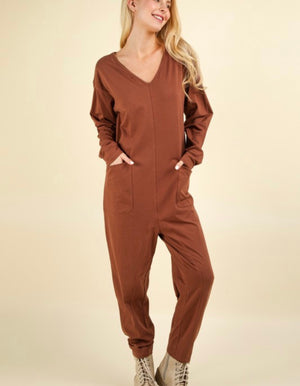 Everyday Romper - brown