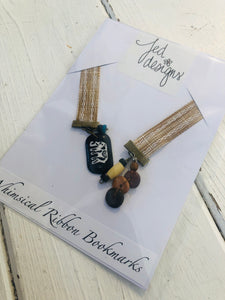 Jed Designs Bookmark- boho beads