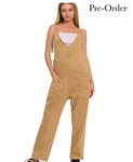 Deep Camel zbrand Mineral Wash Jumpsuit