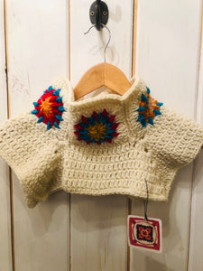 Granny Square Handcrafted Crochet Neck Warm #4