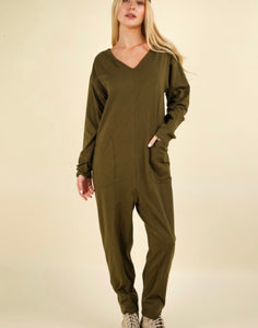 Everyday Romper - olive