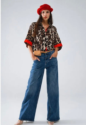 Q2 Wild Side Blouse