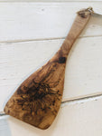 Wooden Spoon with sunflower