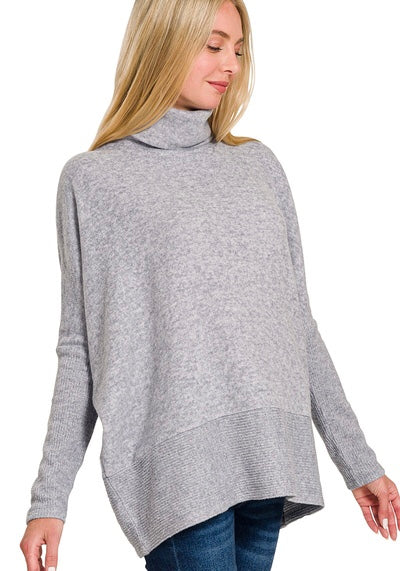 Cloud 9 Pullover - Heather grey