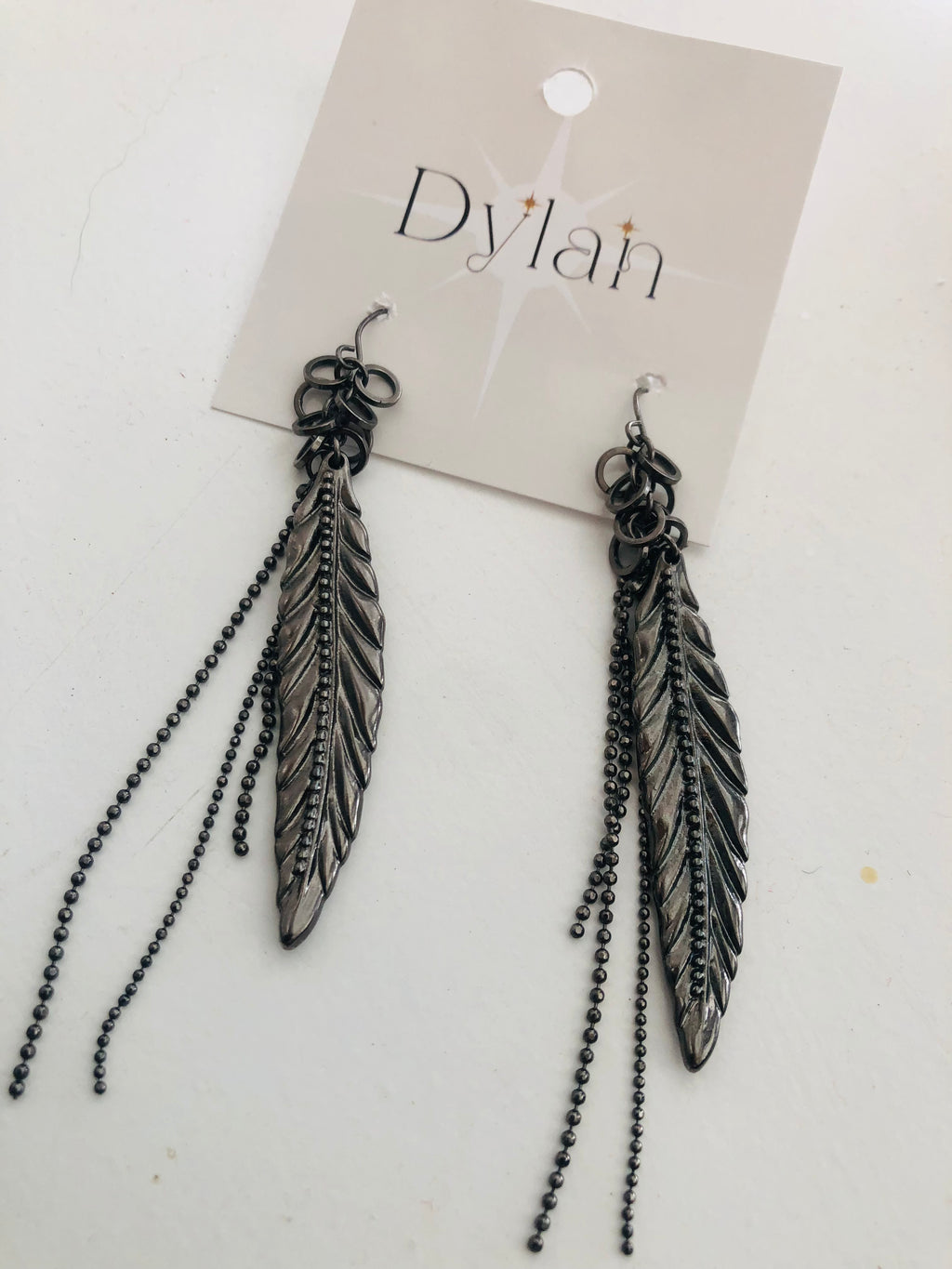 Dylan Feather Earrings