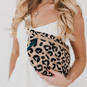 The JOILE Quilted Bag - animal print