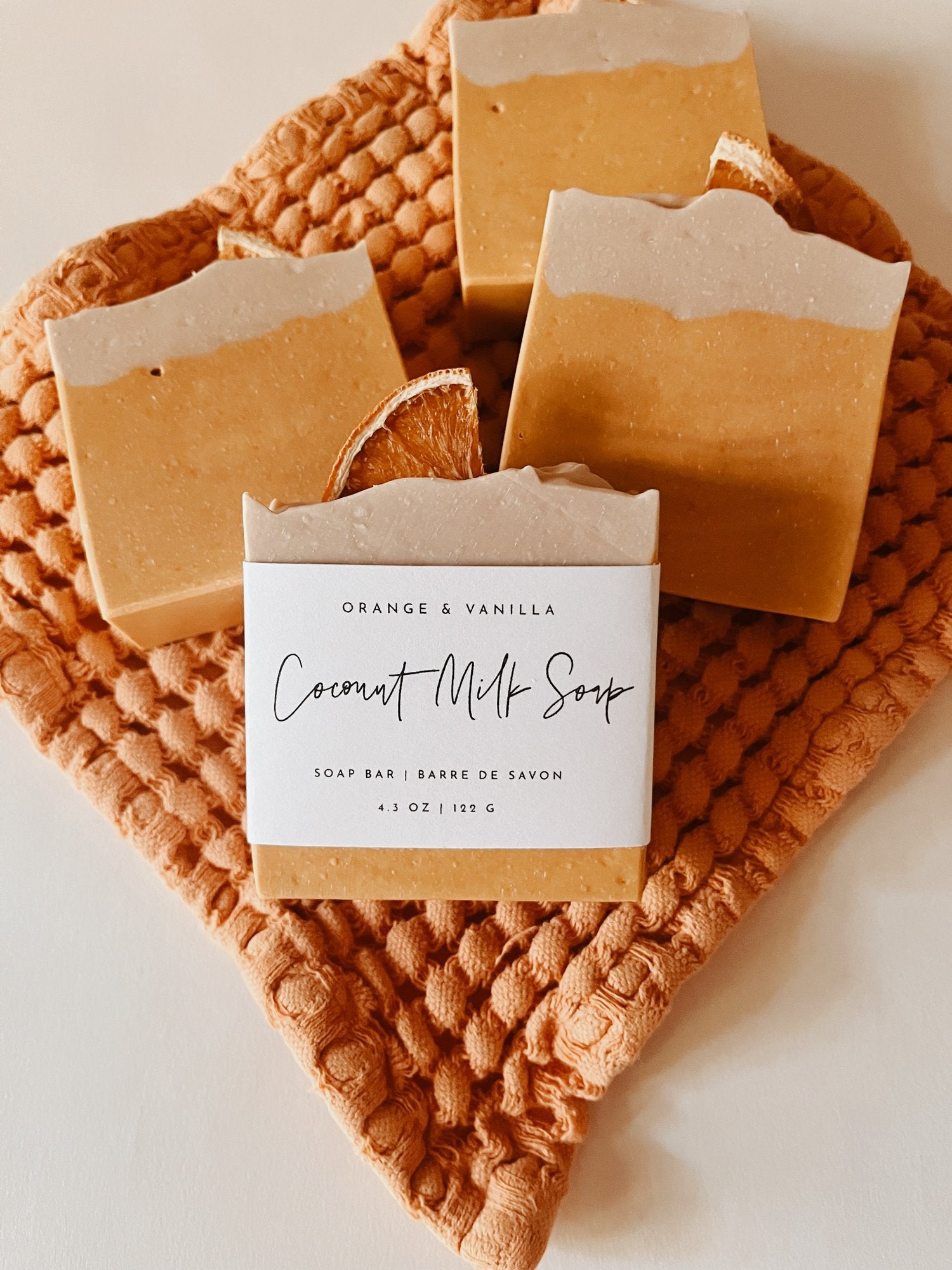 Orange & Vanilla Coconut Milk Soap