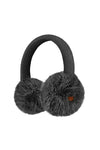 C.C. Faux Fur Earmuffs- black