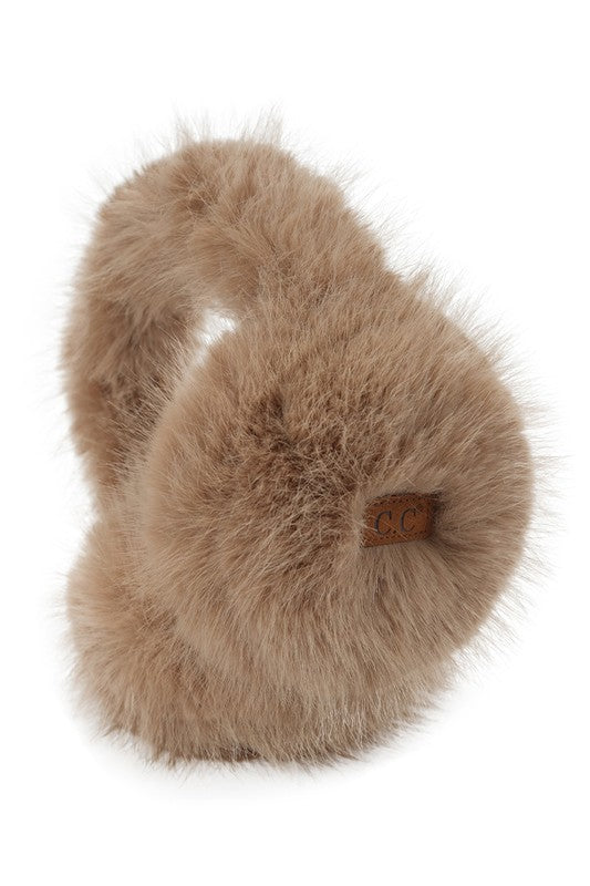 C.C. Long Faux Fur Earmuffs