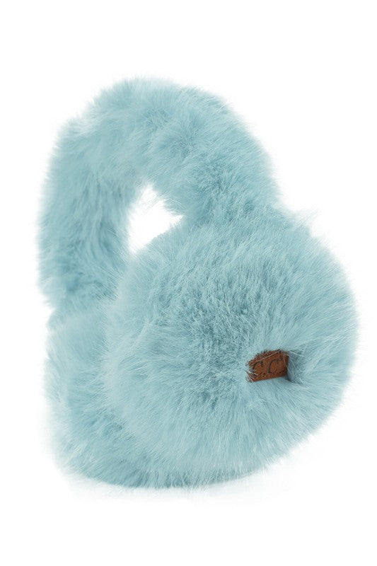 C.C. Long Faux Fur Earmuffs