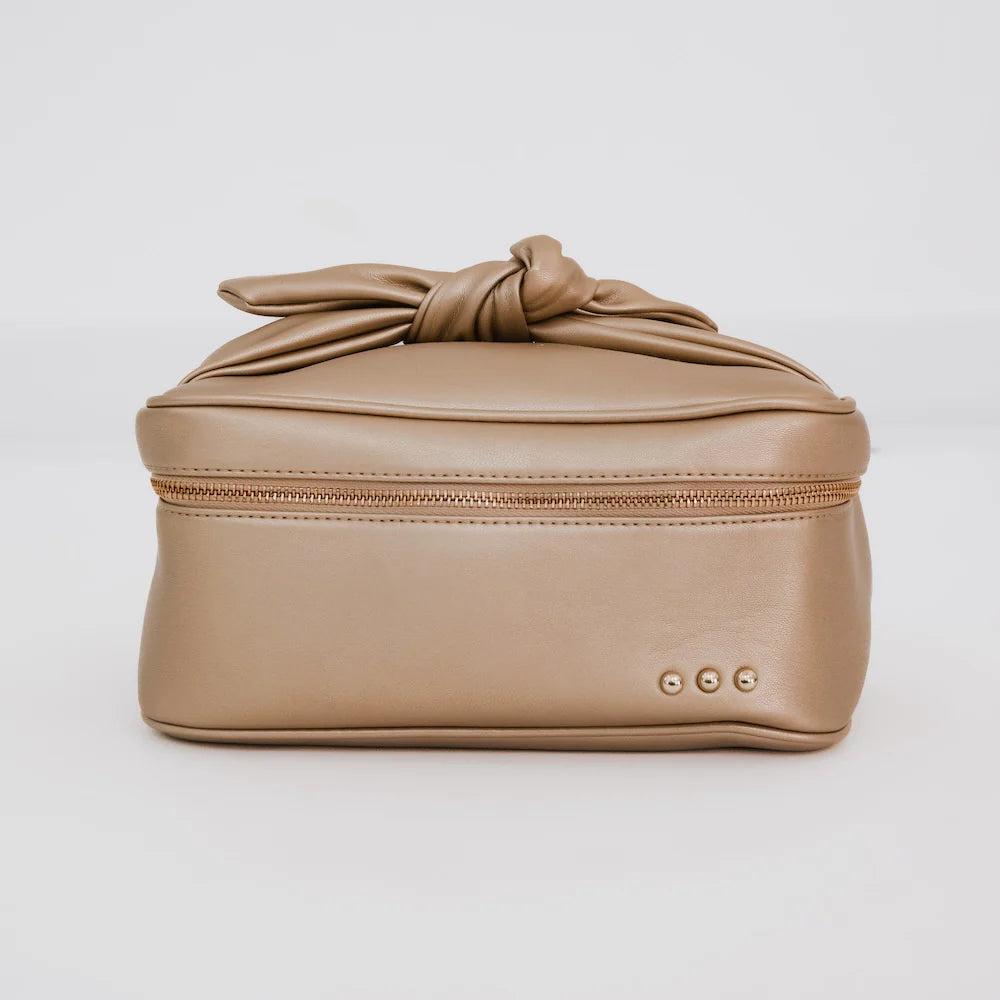 Champaign Bow MakeUp Bag