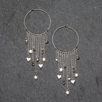 Rings & Charms Drop Earrings