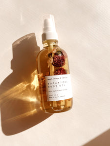 Sweet Orange & Vanilla Body Oil