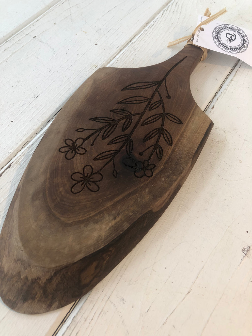 Wood Engraved Charcuterie Board